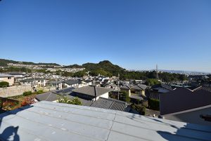 広島市西区己斐上3丁目の買取土地の現地からの眺望