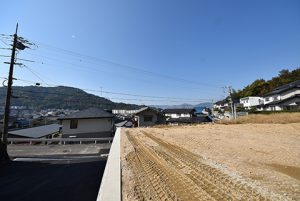 広島市東区戸坂大上4丁目の分譲土地の外観