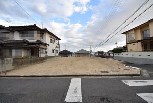 広島市西区己斐上３丁目の自社買取土地の外観正面