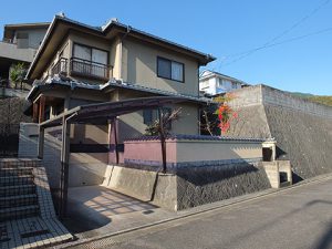 佐伯区観音台4丁目の中古戸建外観