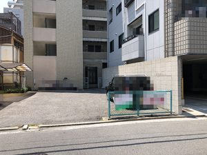 広島市中区舟入中町の売却土地の全景写真