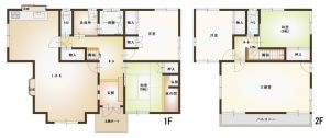 藤の木1丁目中古間取り図