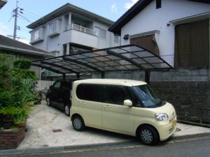 佐伯区藤の木1丁目中古一戸建ての駐車場