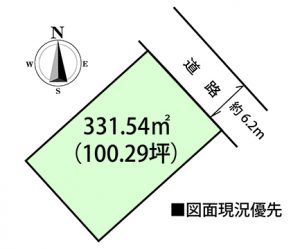 阿品3丁目土地区画図