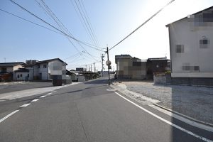 地御前3丁目の買取土地の前面道2