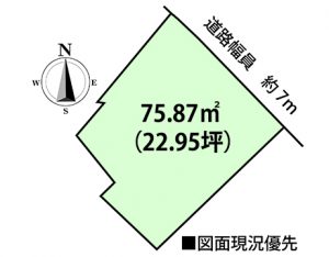 地御前3丁目_土地区画図