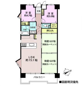 ファミール江波公園の間取り