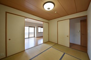 改装前の6帖和室の写真