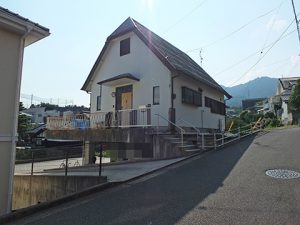 三宅5丁目中古住宅の北側外観写真