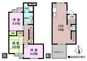 鈴が峰第2住宅26号棟_間取り