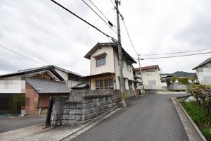 三宅4丁目の古家付き土地外観写真