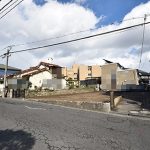 佐伯区三宅3丁目の買取土地の全景外観写真