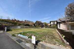 廿日市市上平良(可愛が丘団地)の土地全景写真