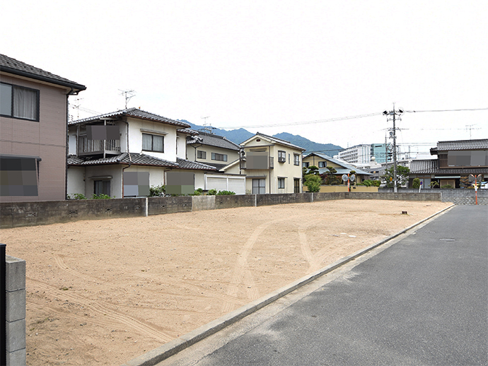 古アパート解体後の三筋1丁目土地