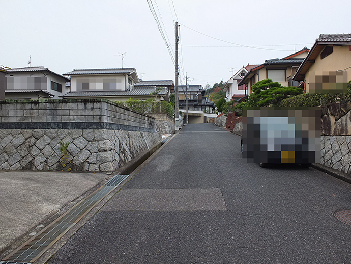 土地面積69坪で前面道路6ｍの阿品台４丁目土地外観写真