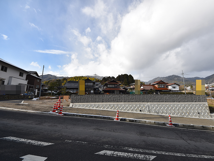 住宅用地へ造成完了写真