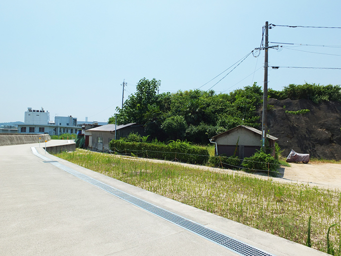 宅地造成前の土地全景写真