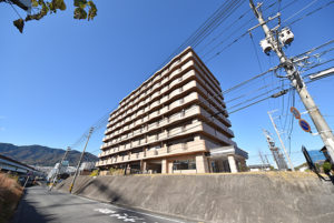 南面の明るい外観