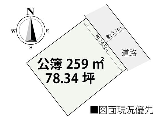 地御前2_土地区画図