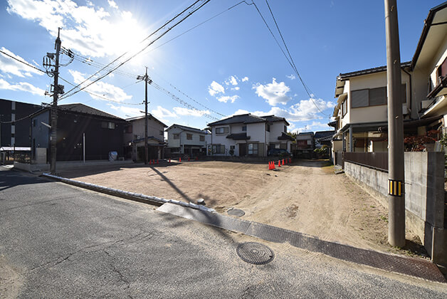 大野1丁目買取土地外観-2